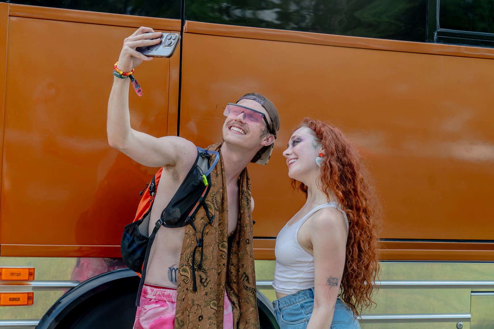 Winner selfie with Chappell at Bonnaroo 2024